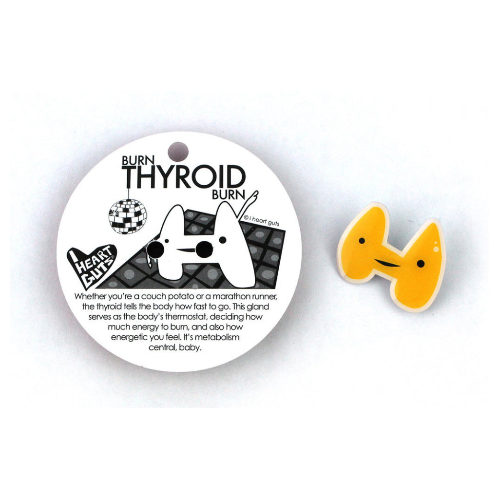 Thyroid Lapel Pin Info