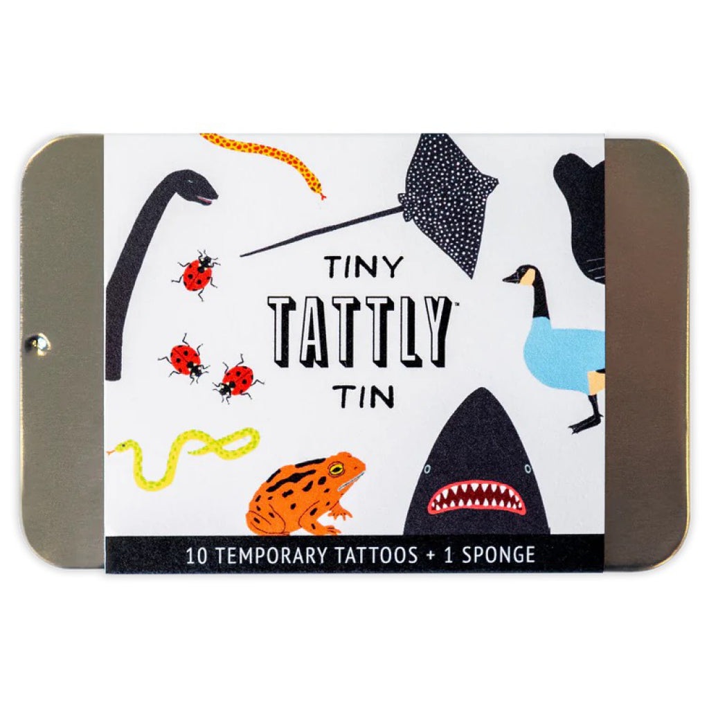 Tiny Animal Tattoo Tin.