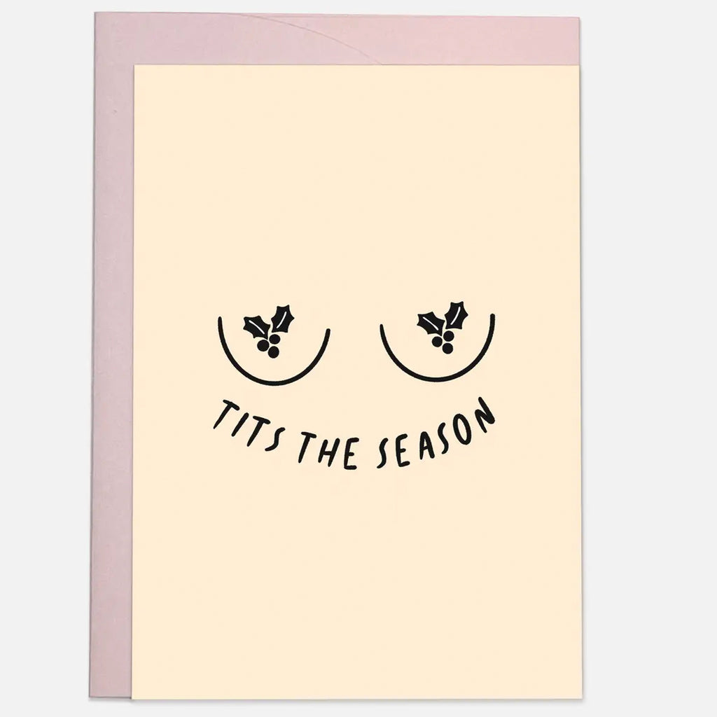 Tits The Season Card.