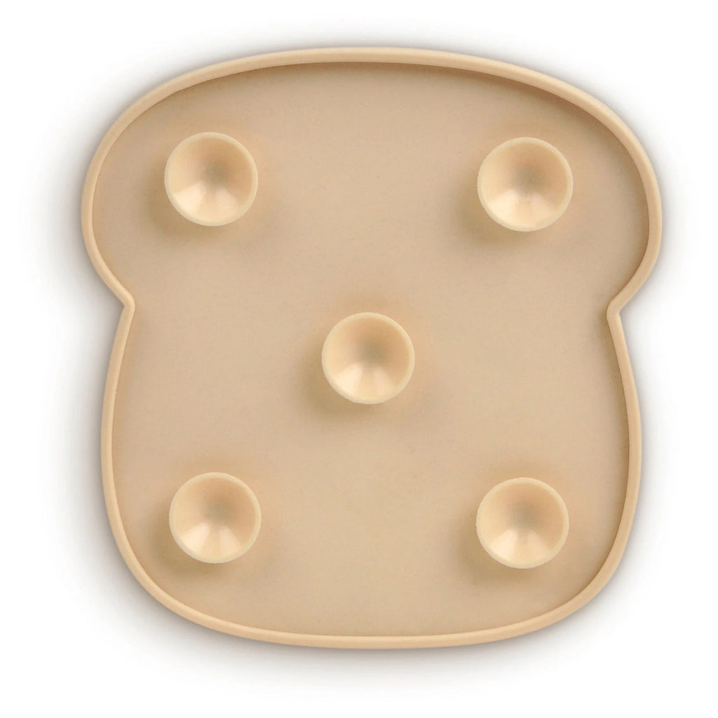 Toast Dog Lick Mat Back Showing Suction Cups