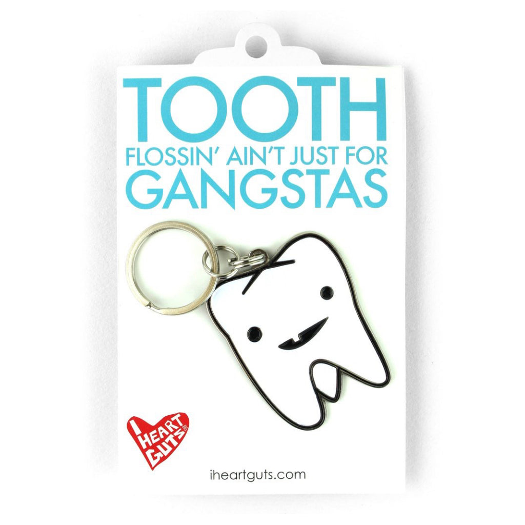 Tooth Key Chain | I Heart Guts – Outer Layer