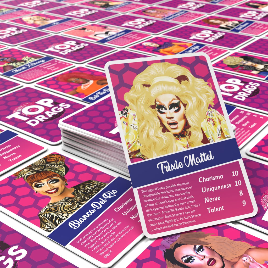 Top Drags Card Game Lifestyle