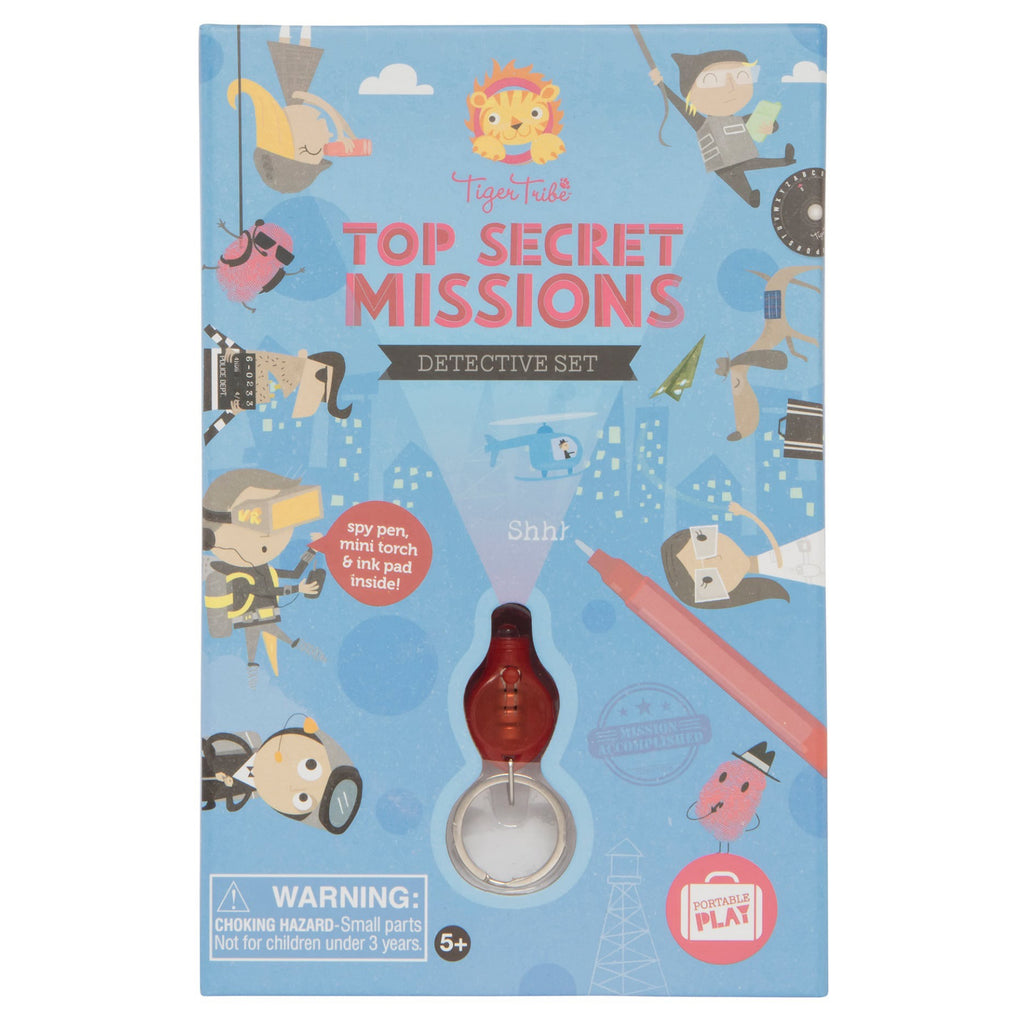 Top Secret Missions Activity Set.