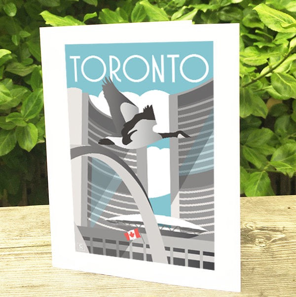 Toronto City Hall Goose Card