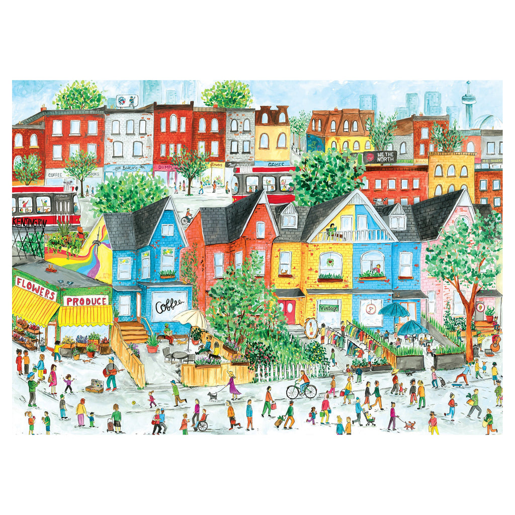 Toronto Cityscape Jigsaw Puzzle Full View