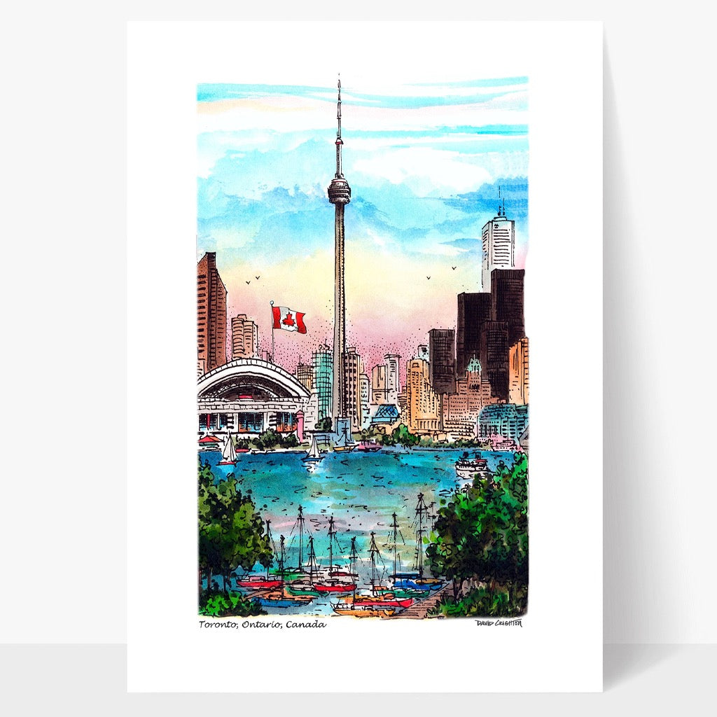 Toronto CN Tower Postcard.