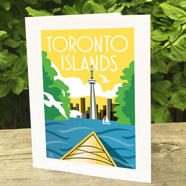 Toronto Islands Greeting Card