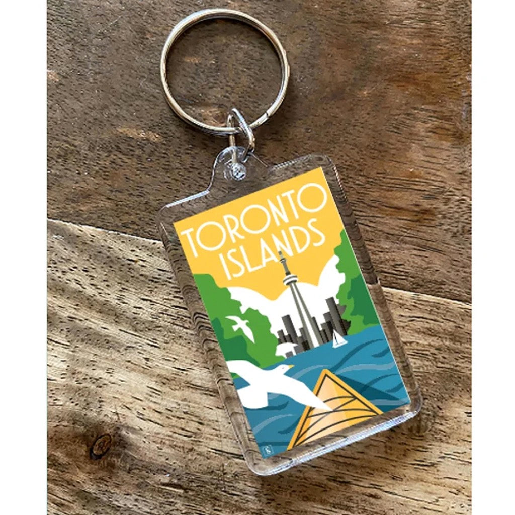 Toronto Islands Keychain.