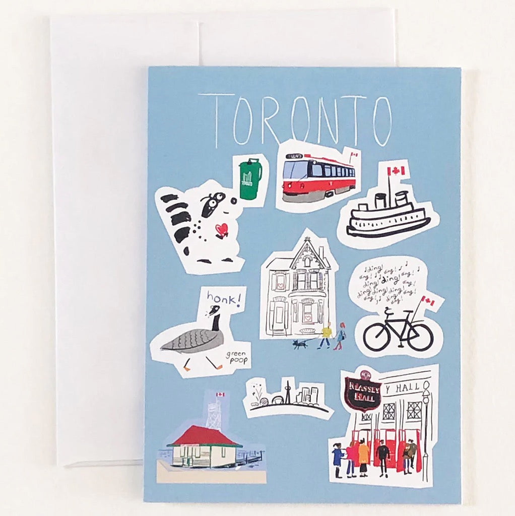 Toronto Places  Things Card