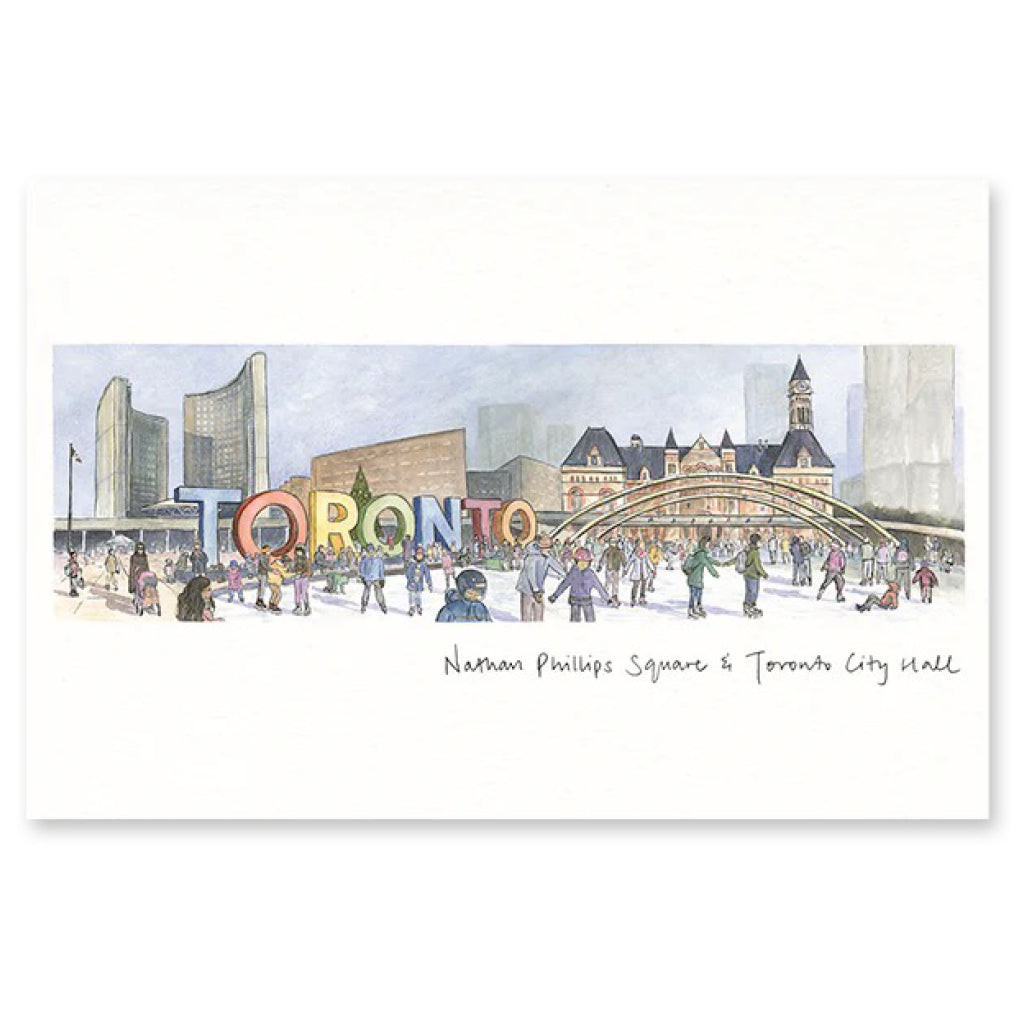 Toronto Winter Wonderland Postcard.