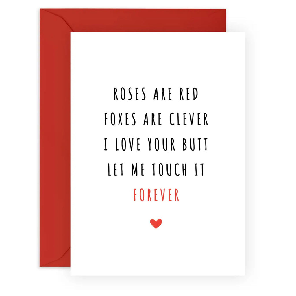 Touch It Forever Love Card.