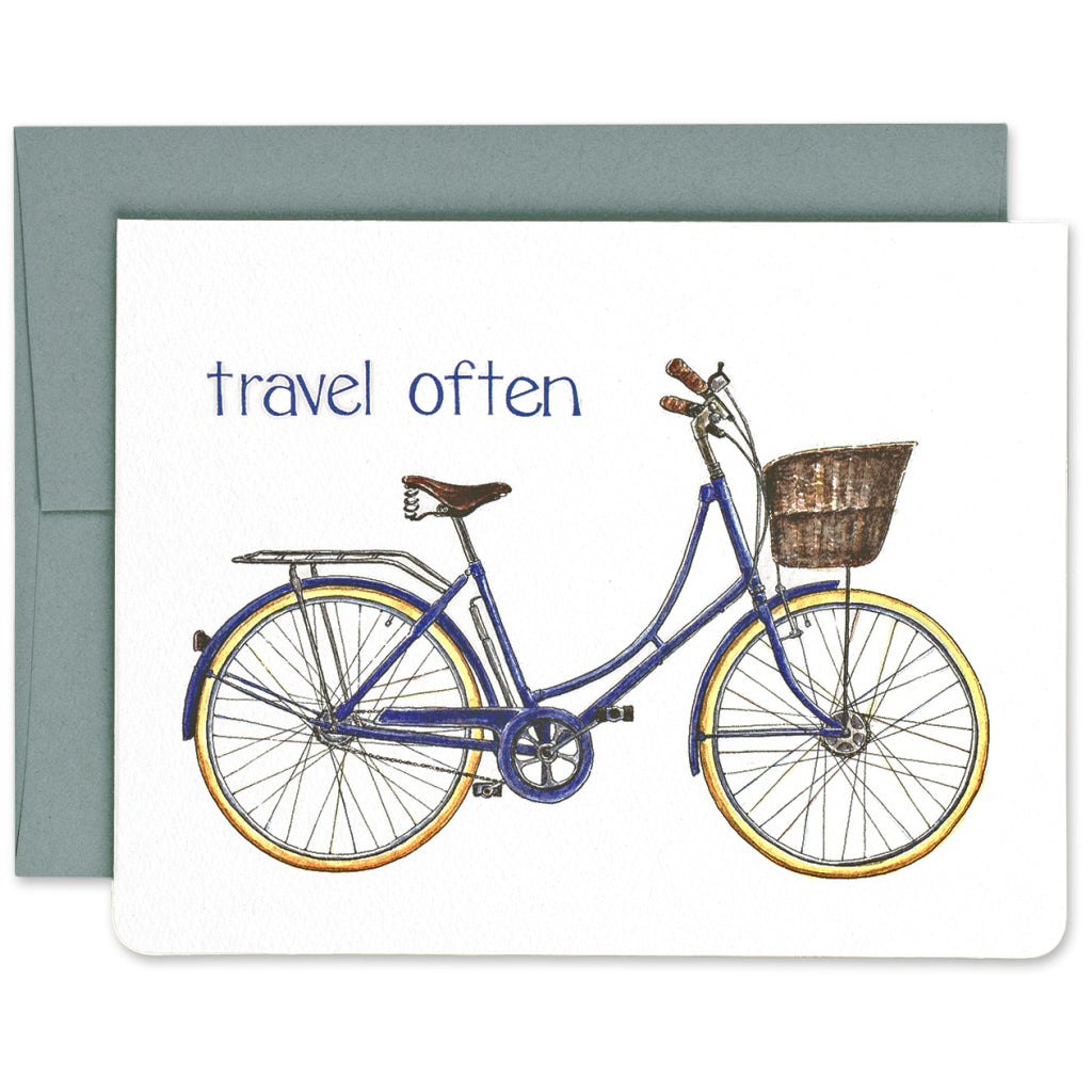 Travel Often Bike Card
