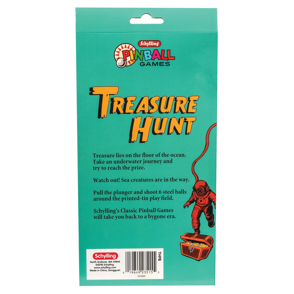 Treasure Hunt Pinball Back