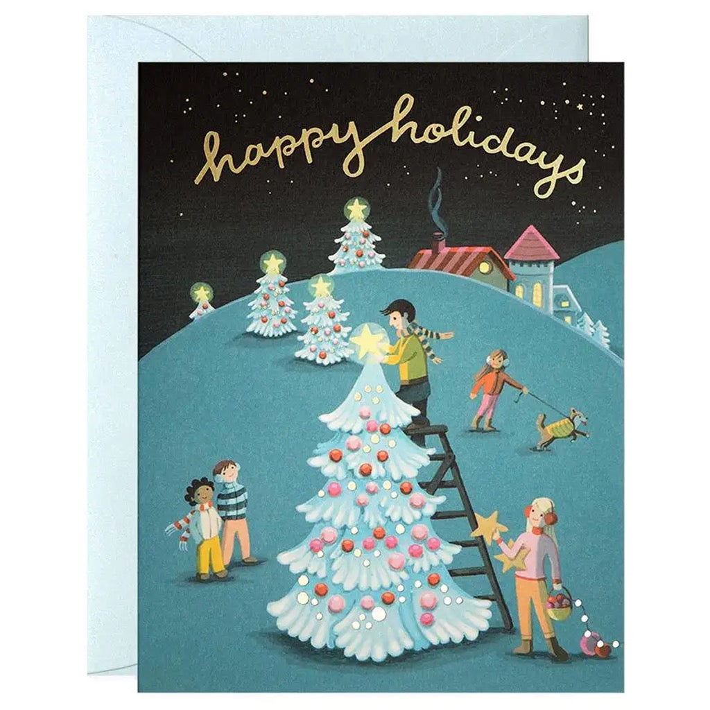 Tree Decorating Card.