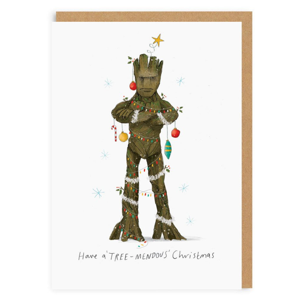 Tree-mendous Christmas Card