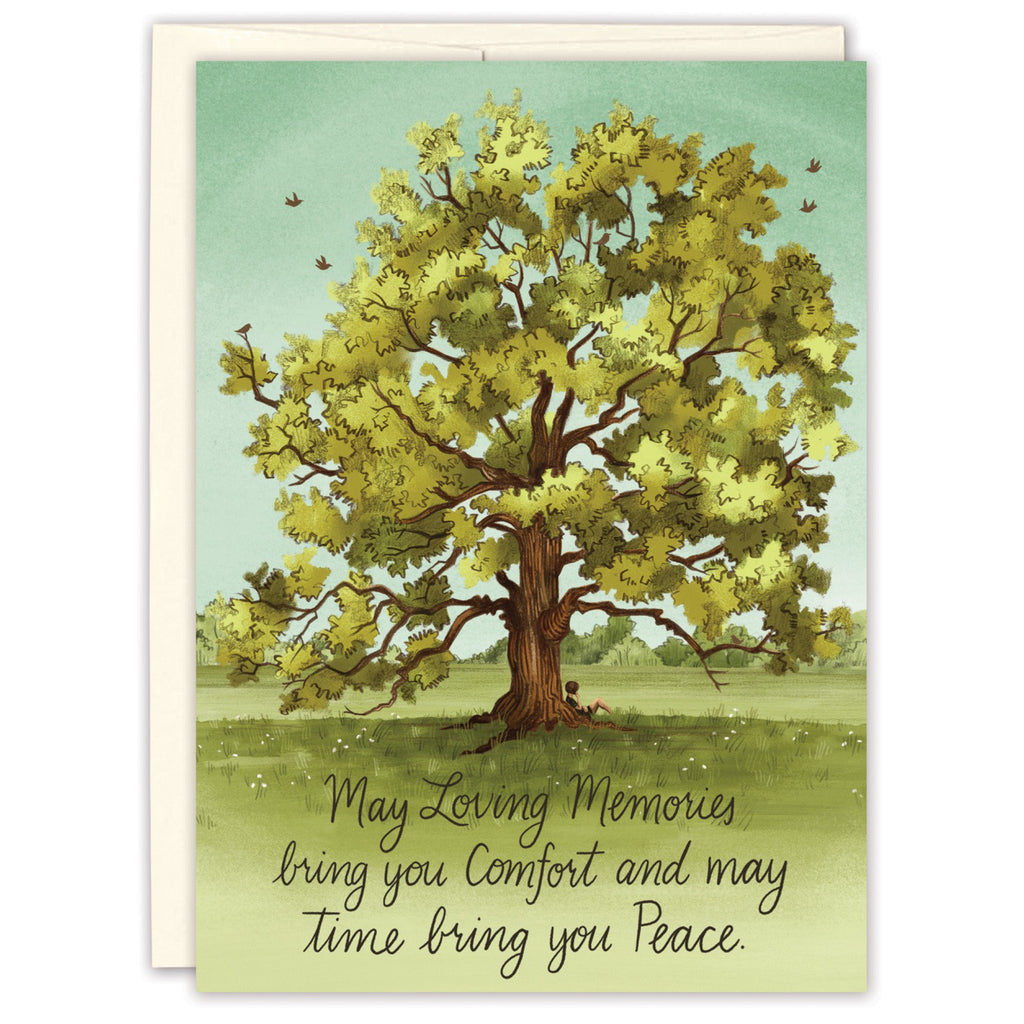 Tree Sympathy Card.