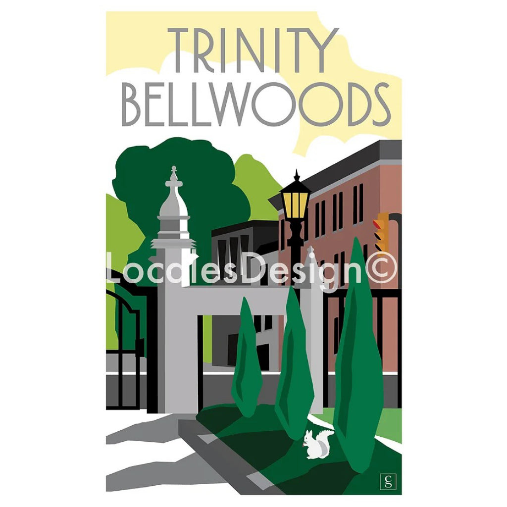 Trinity Bellwoods Toronto Postcard.
