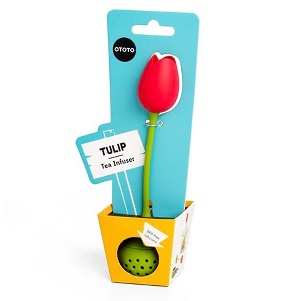 Tulip Tea Infuser packaging.