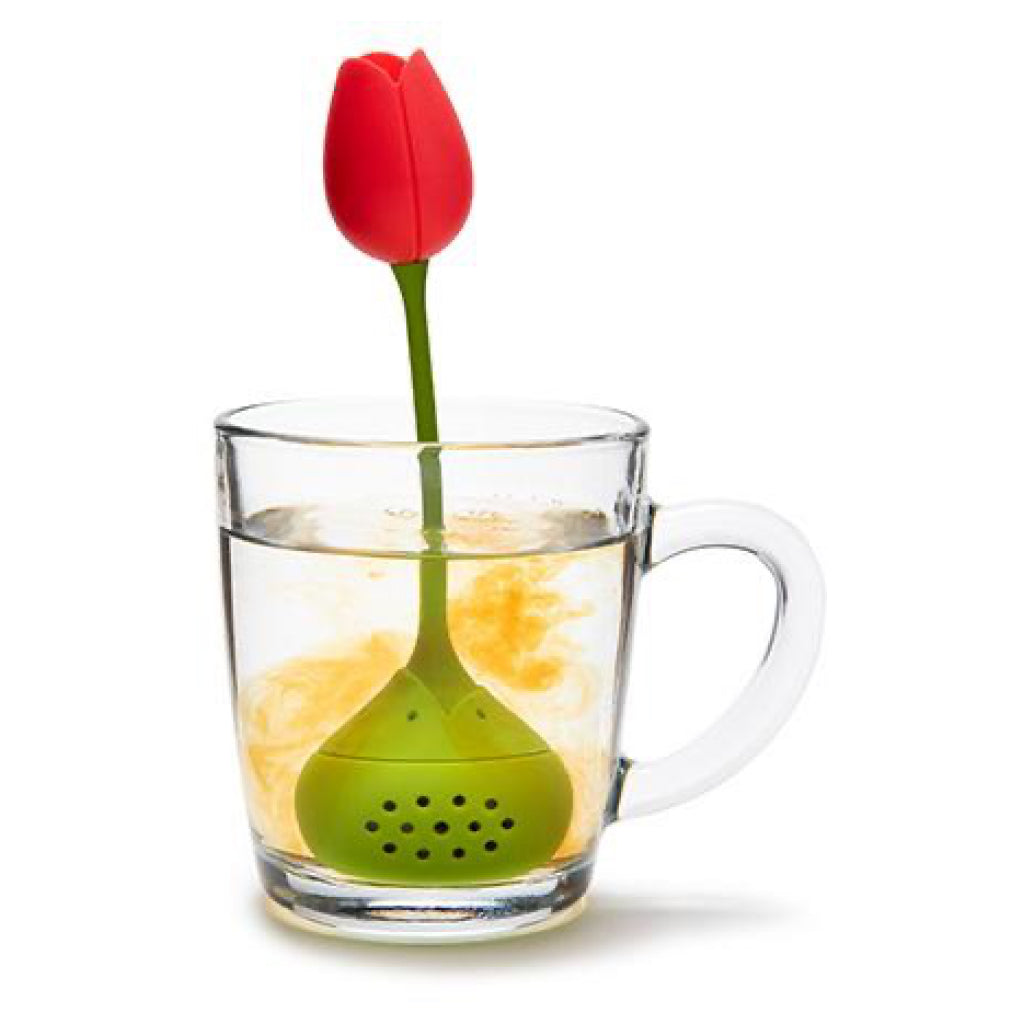 Tulip Tea Infuser Red.