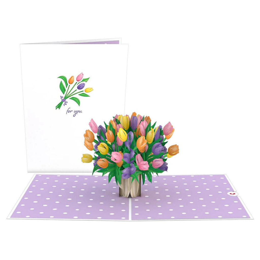 Tulips Pop Up Card