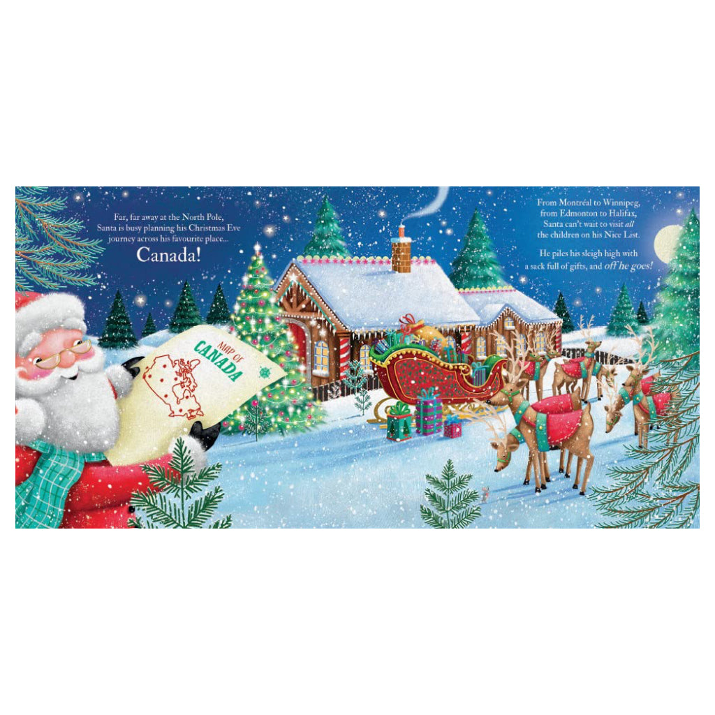 Twas the Night Before Christmas in Canada inside pages.