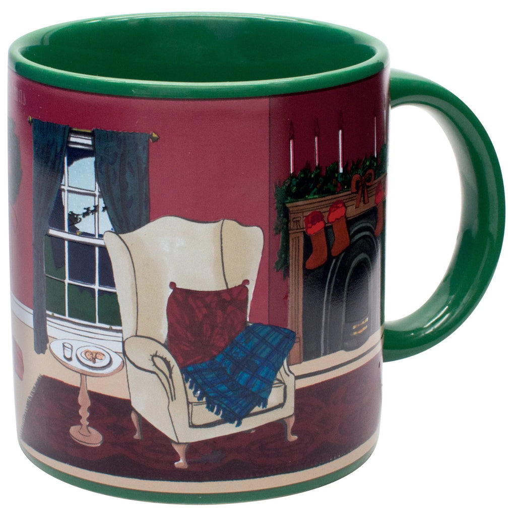 'Twas the Night Before Christmas Mug cold back.
