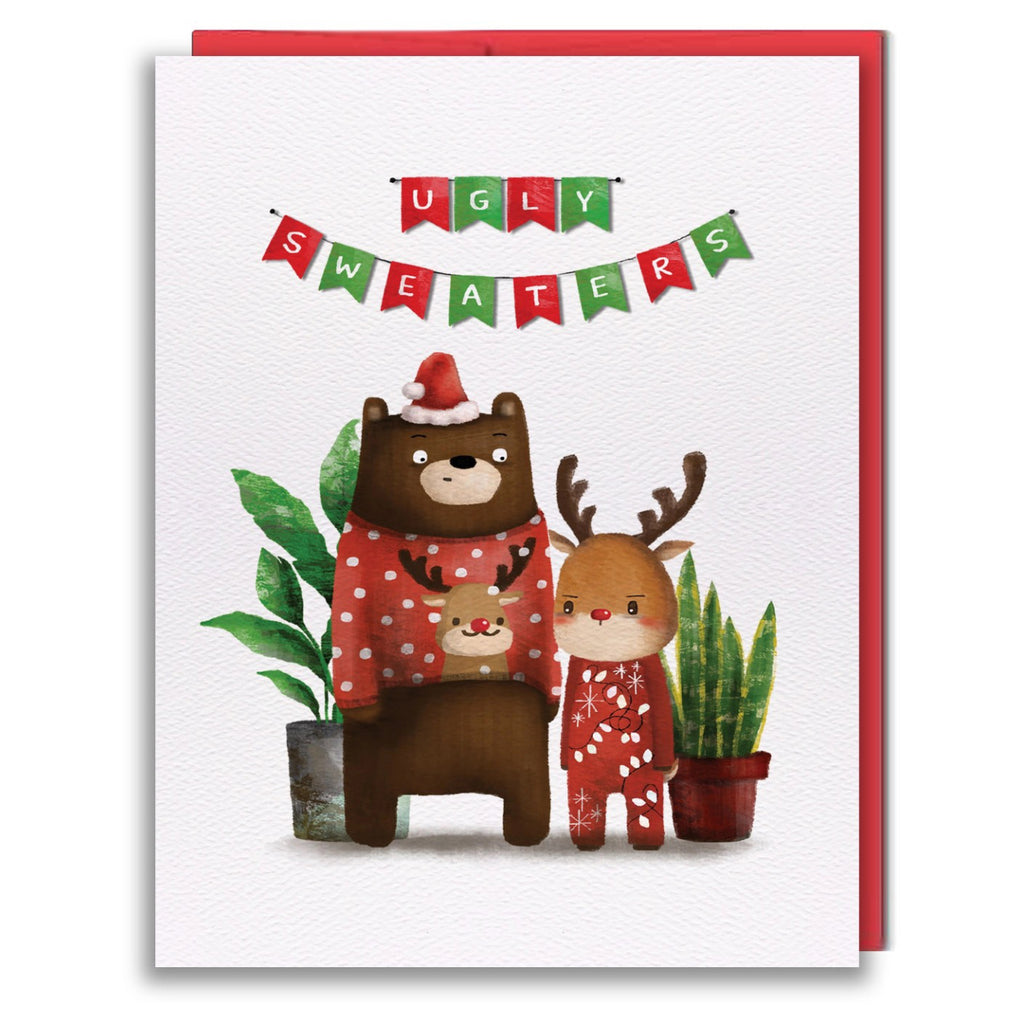 Ugly Sweaters Banner Holiday Card