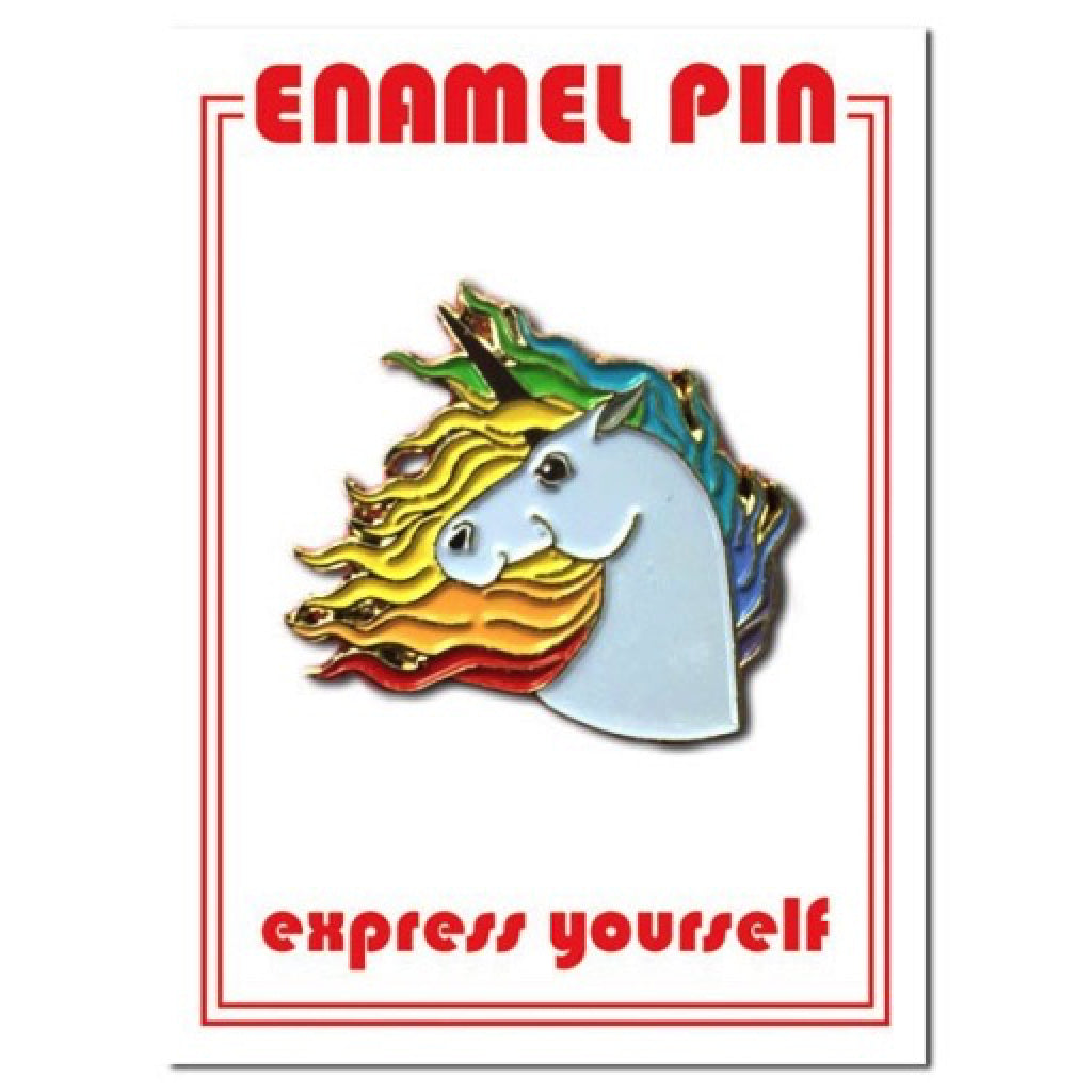 Unicorn Enamel Pin package
