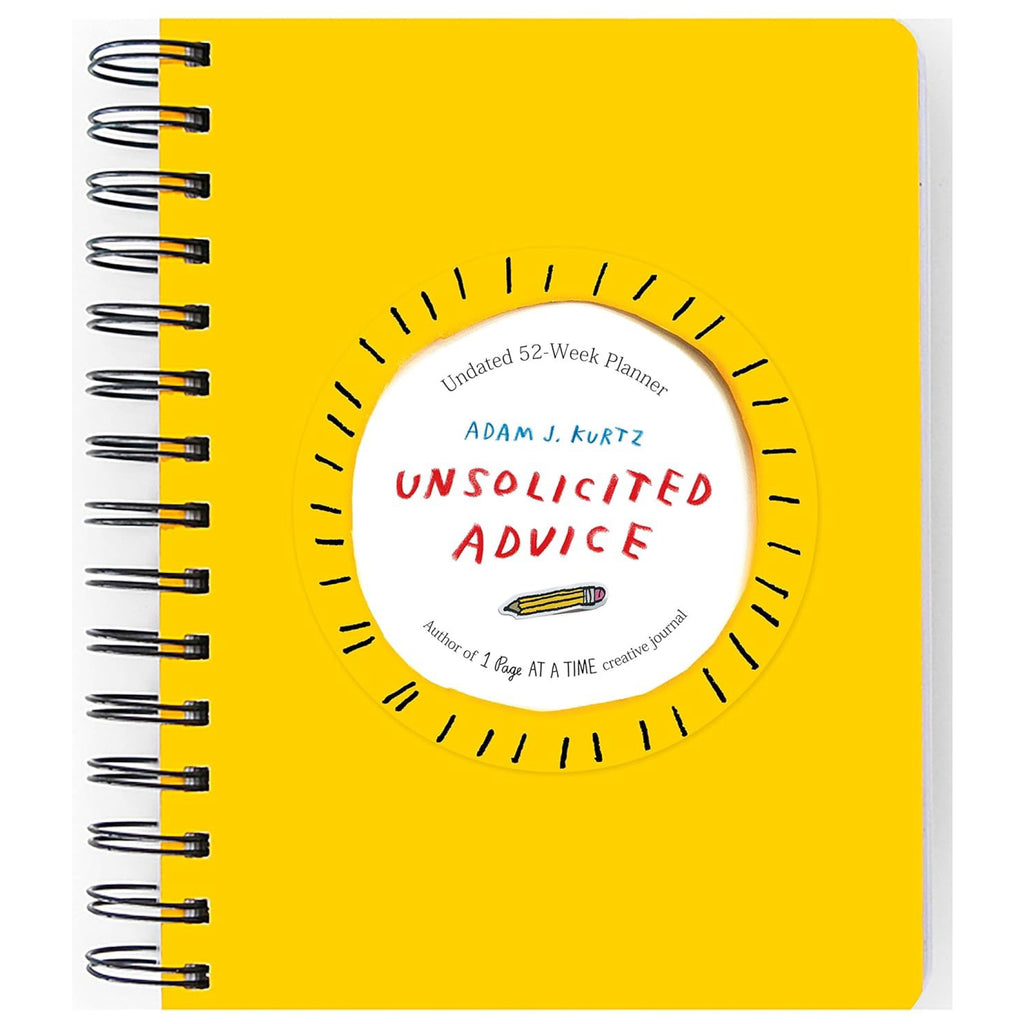 Unsolicited Advice Planner TarcherPerigee Outer Layer Unsolicited Advice Planner TarcherPerigee Outer Layer