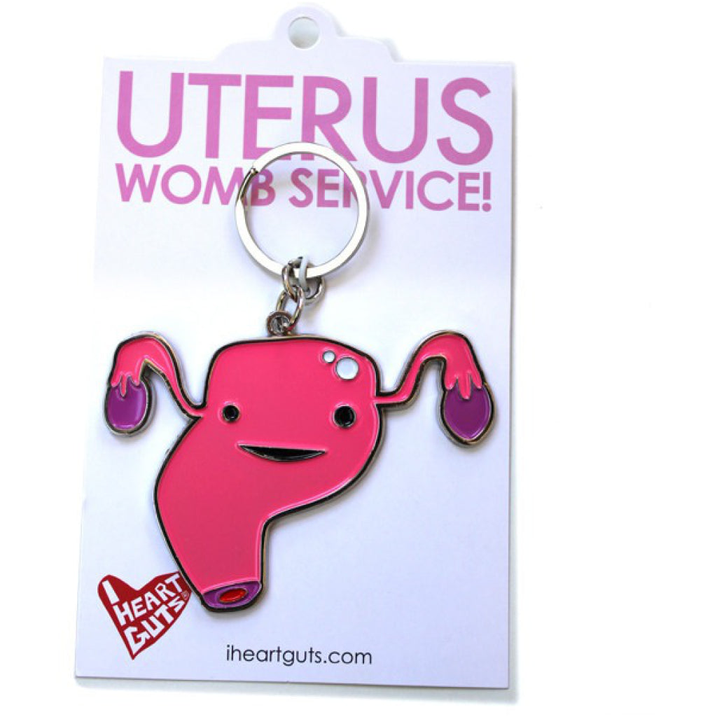 Uterus Key Chain package