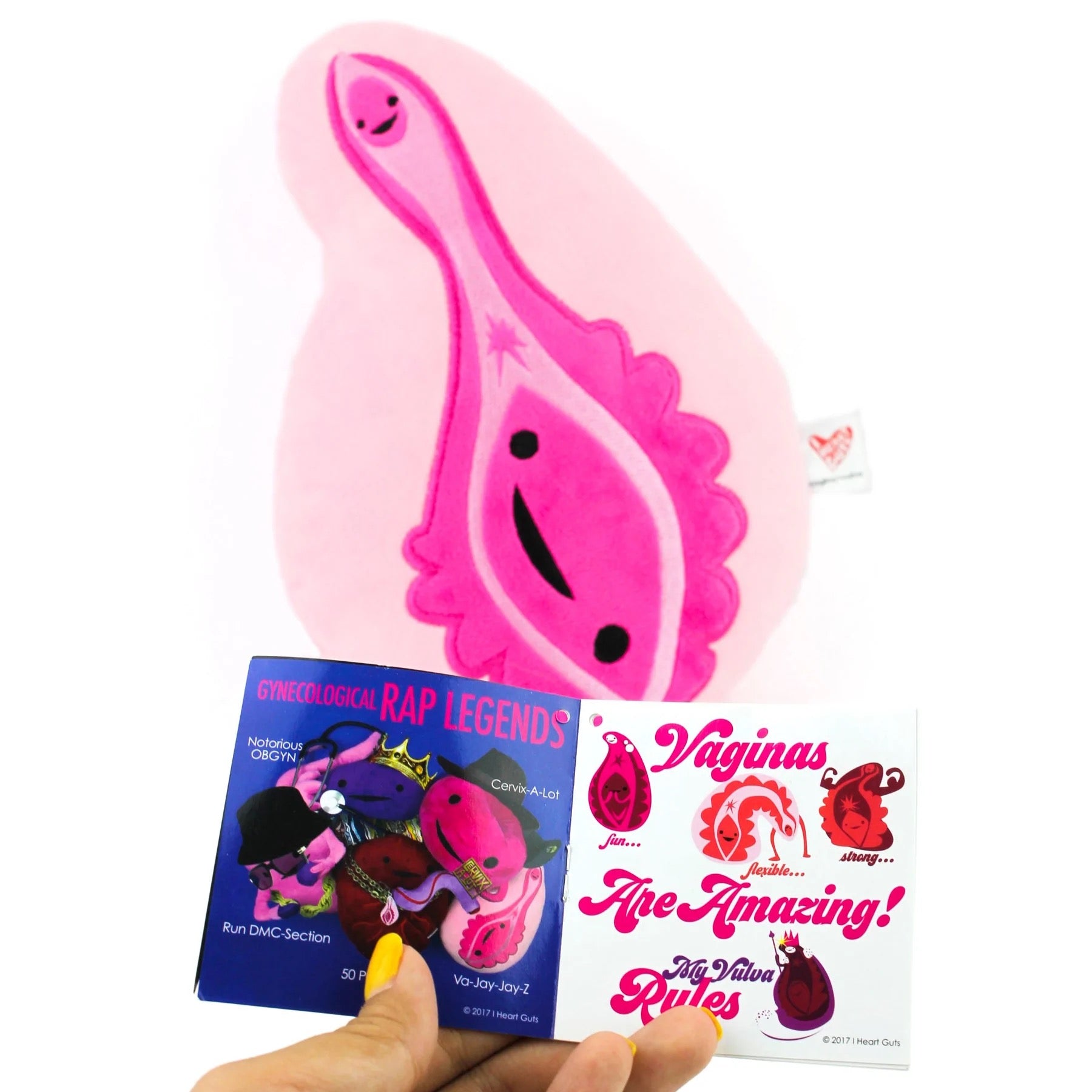 Vagina & Vulva Plush With Zipper Pouch