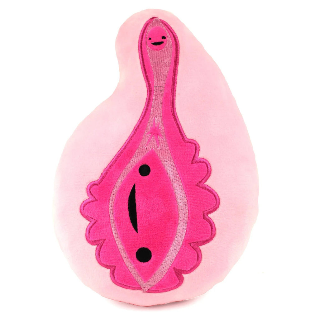 Vagina  Vulva Plush With Zipper Pouch