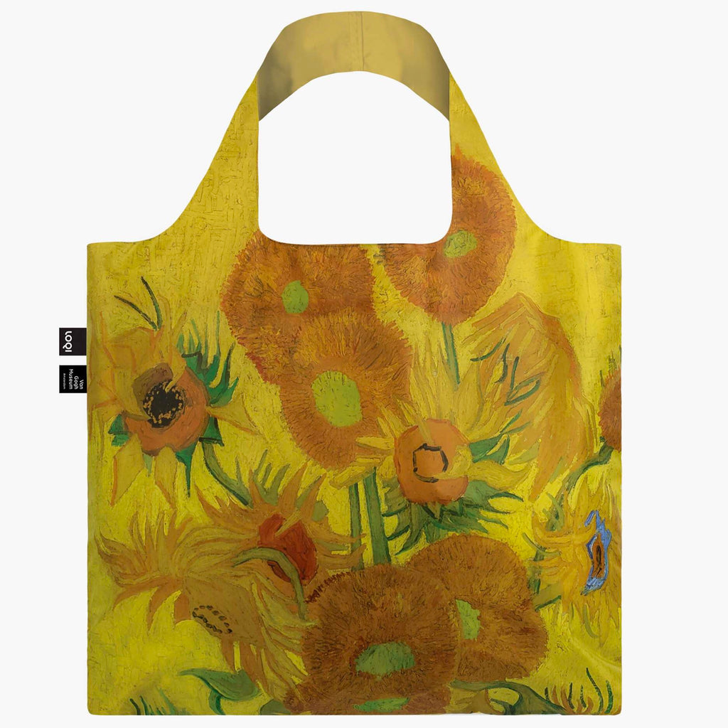 Van Gogh Sunflowers Recycled Tote Bag.