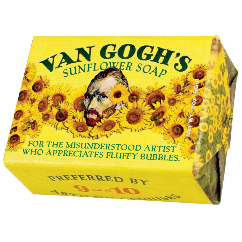 Van Gogh's Sunflower Soap.
