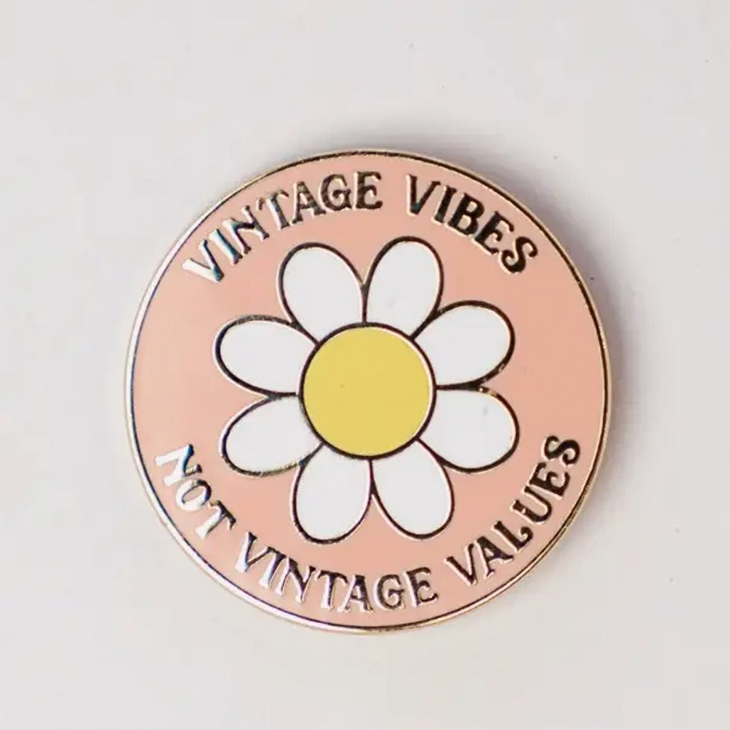 Vintage Vibes Enamel Pin