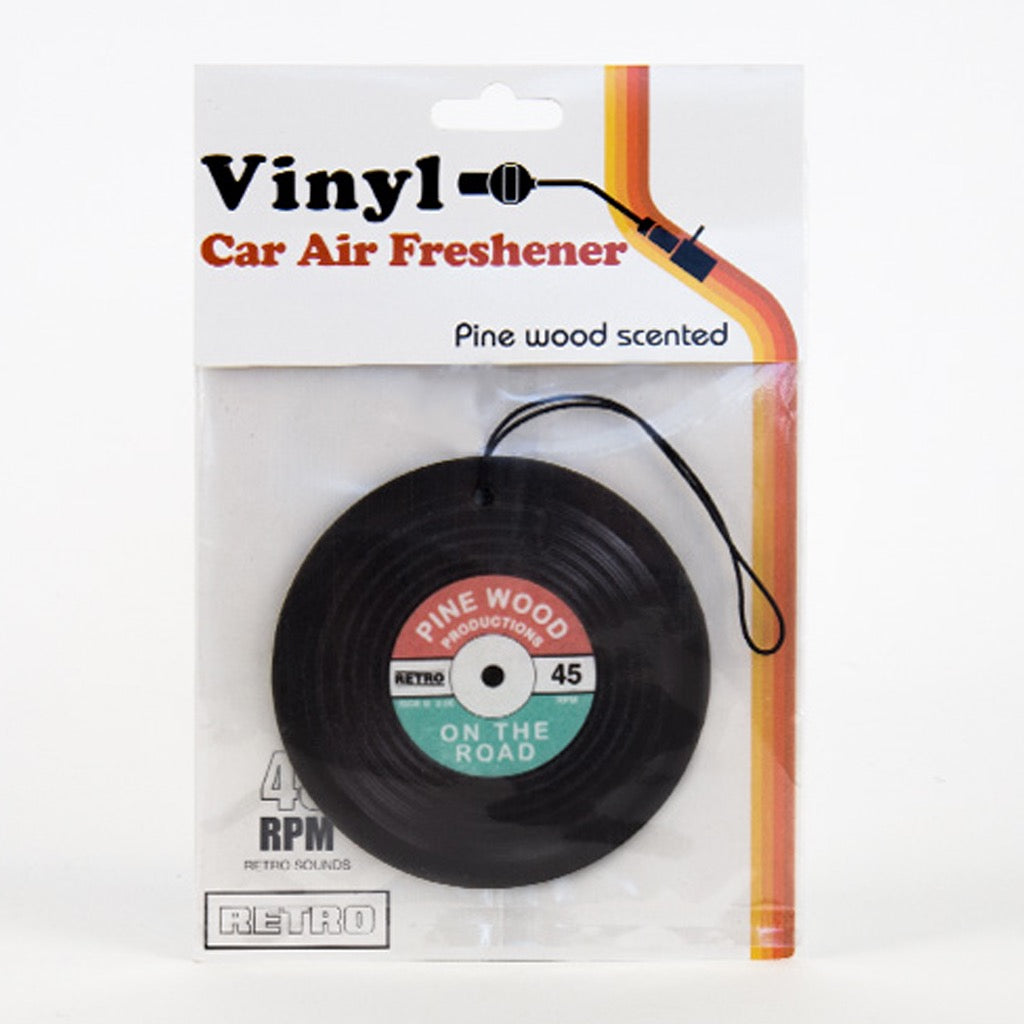 Vinyl Air Freshener packaging.