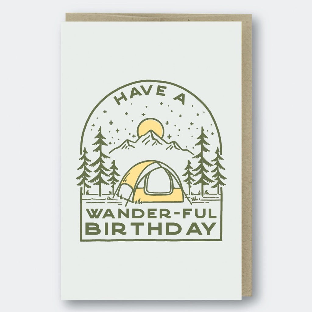 Wander-ful Birthday Card