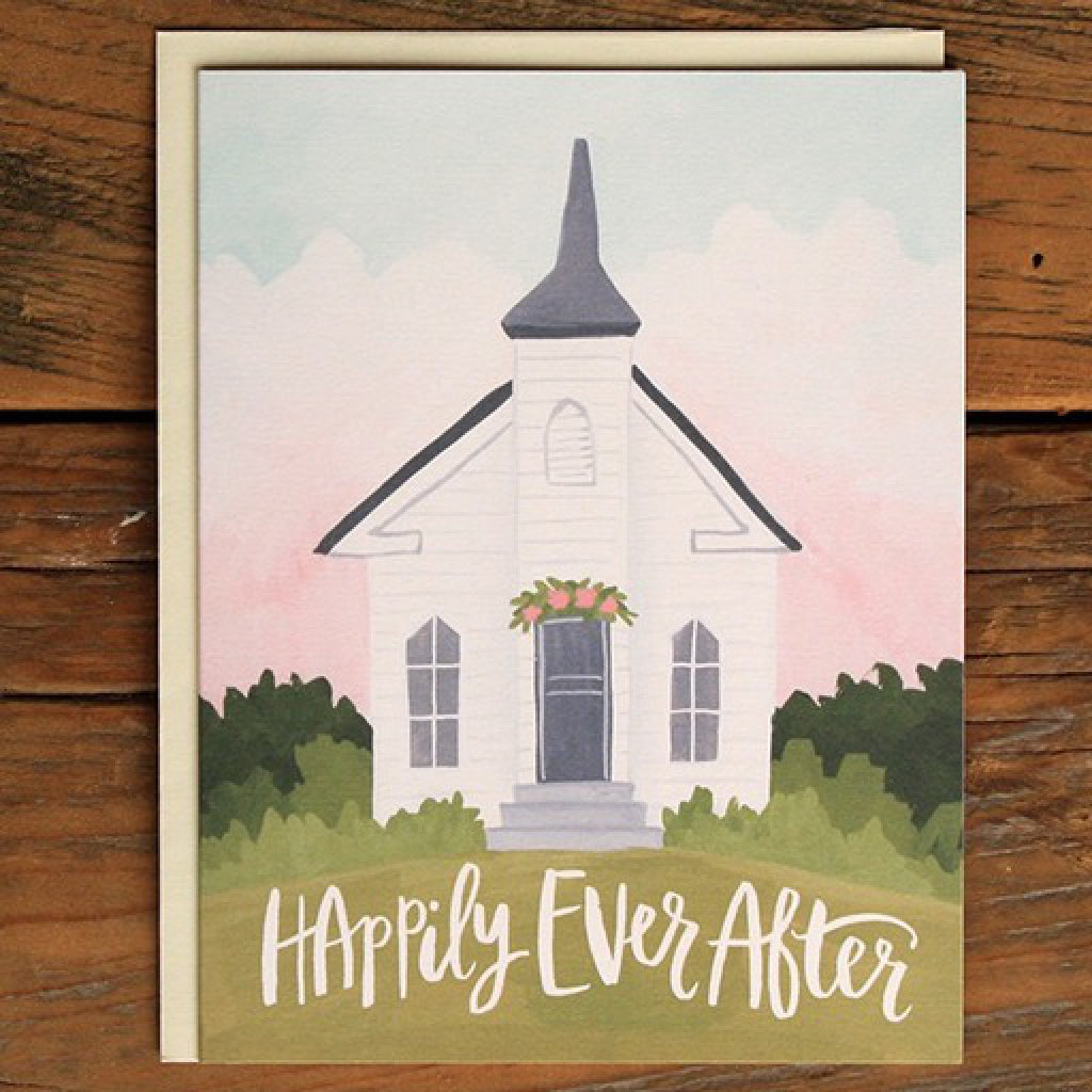 Wedding Chapel Card