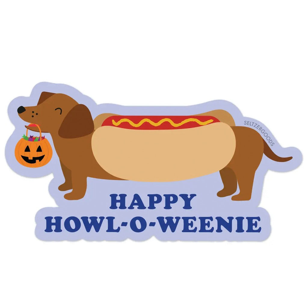 Weenie Costume Sticker .