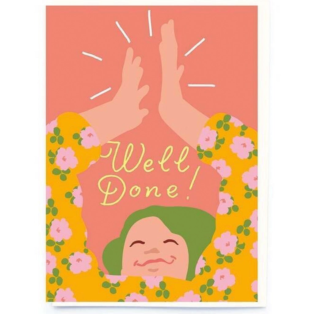 Well Done Clapping Card.