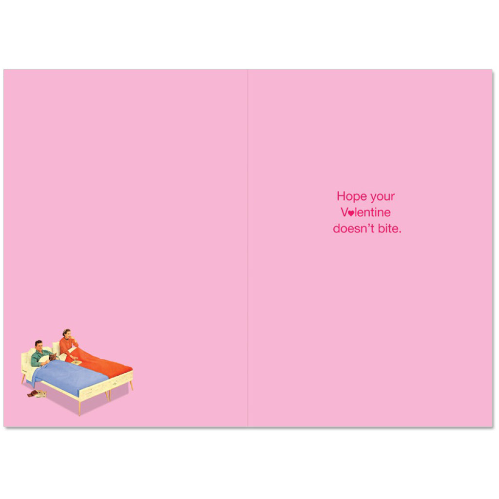 What Did Your Dentist Say Valentines Card inside