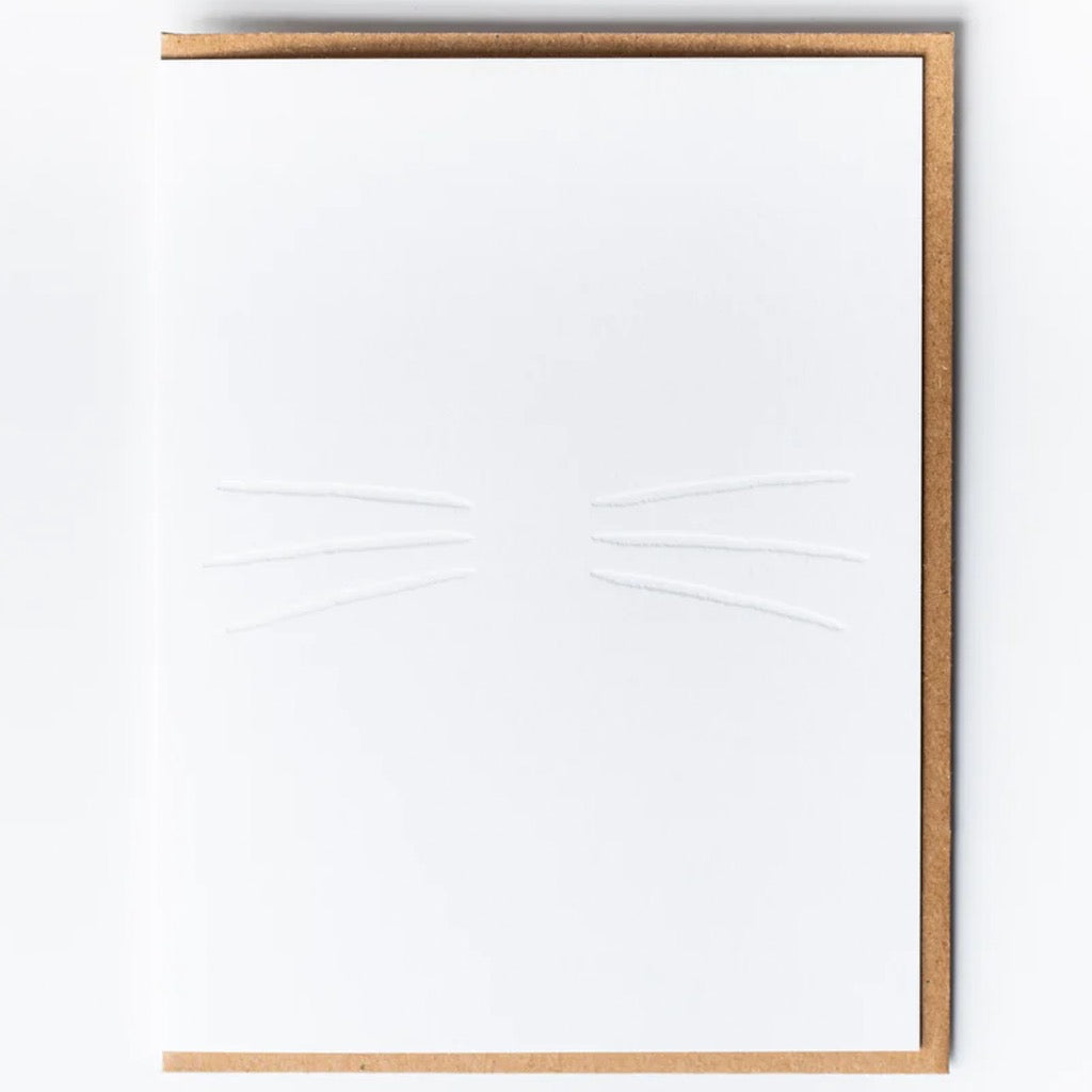 Whiskers Card.