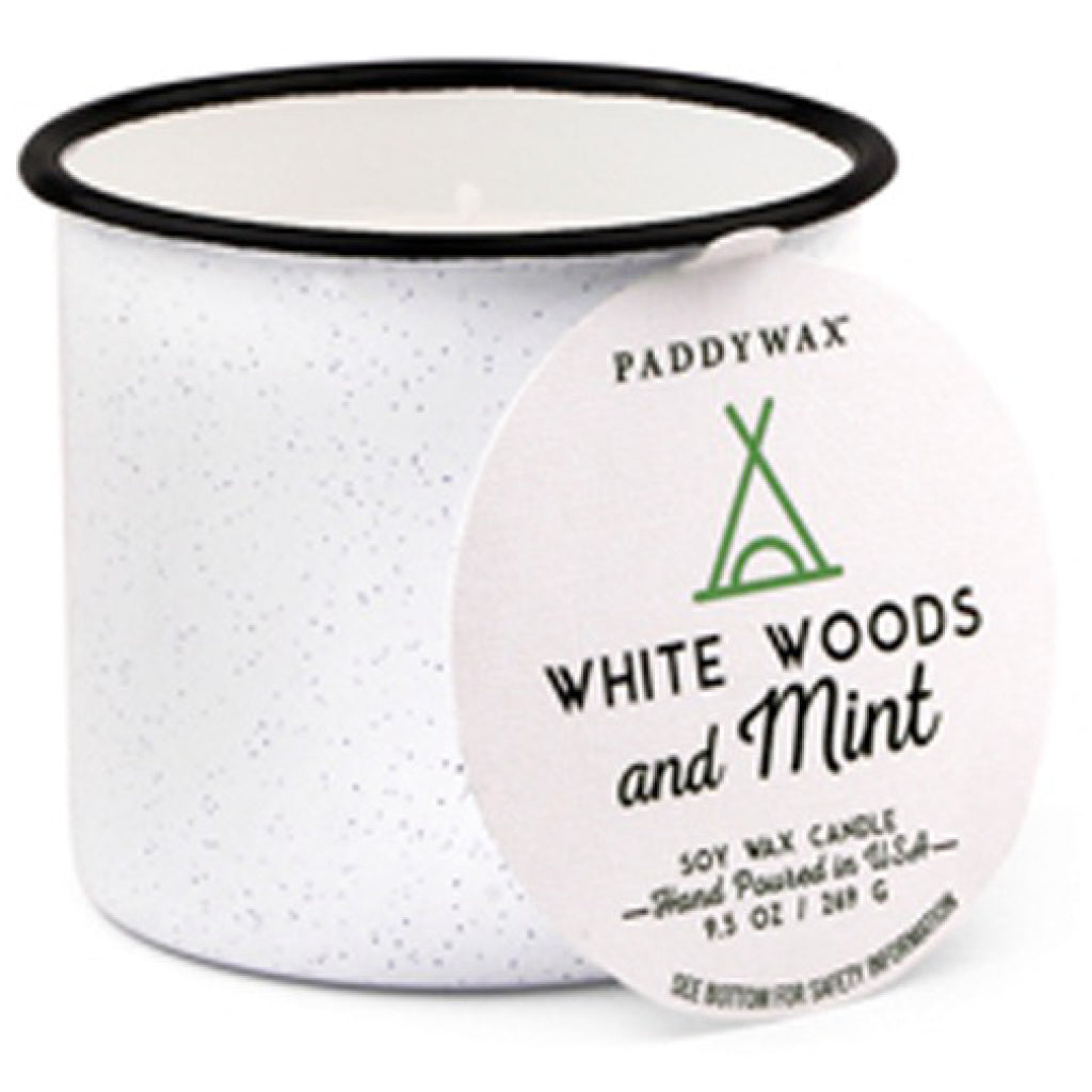 White Woods & Mint 9 oz. Alpine Candle