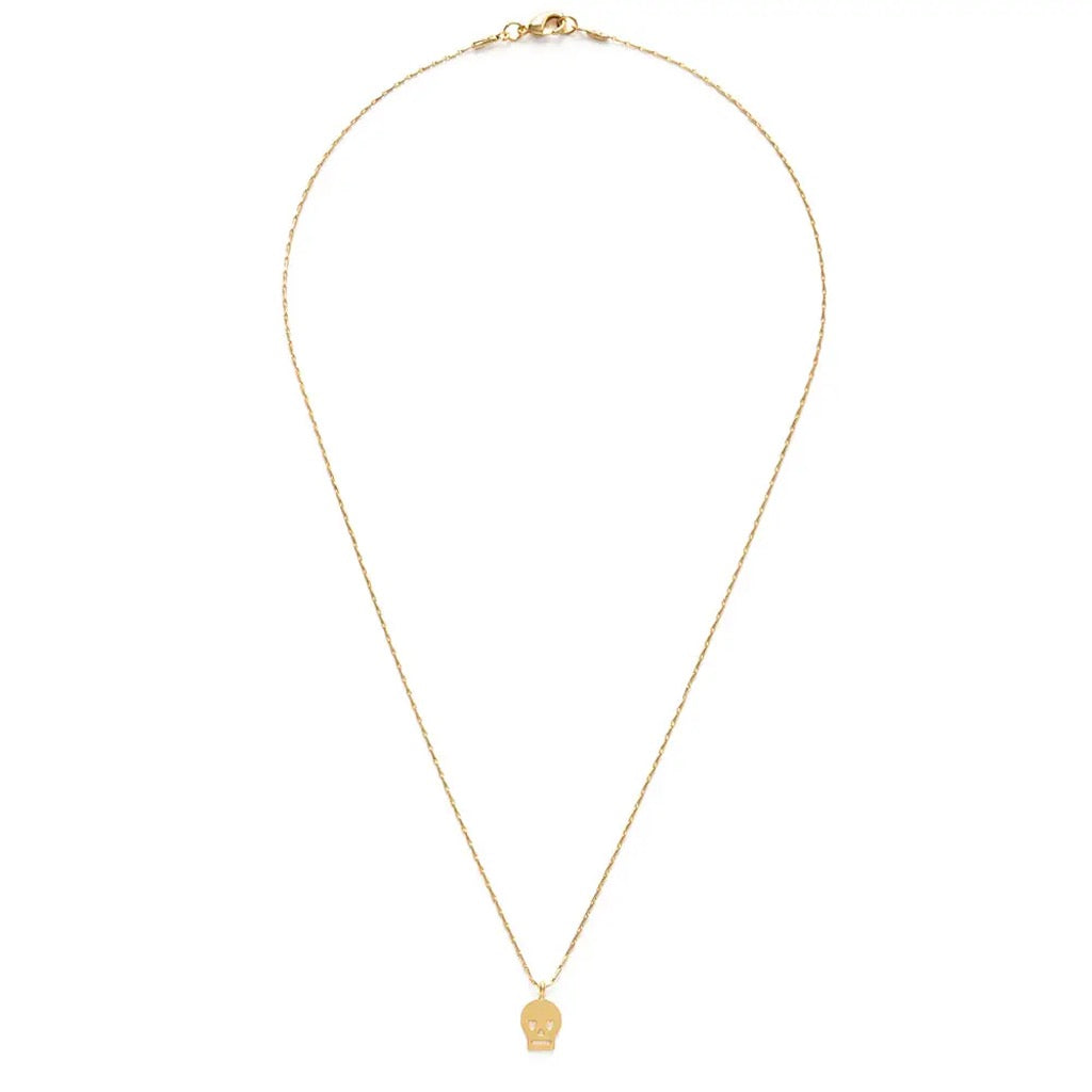 Whole Tiny Skull Necklace.