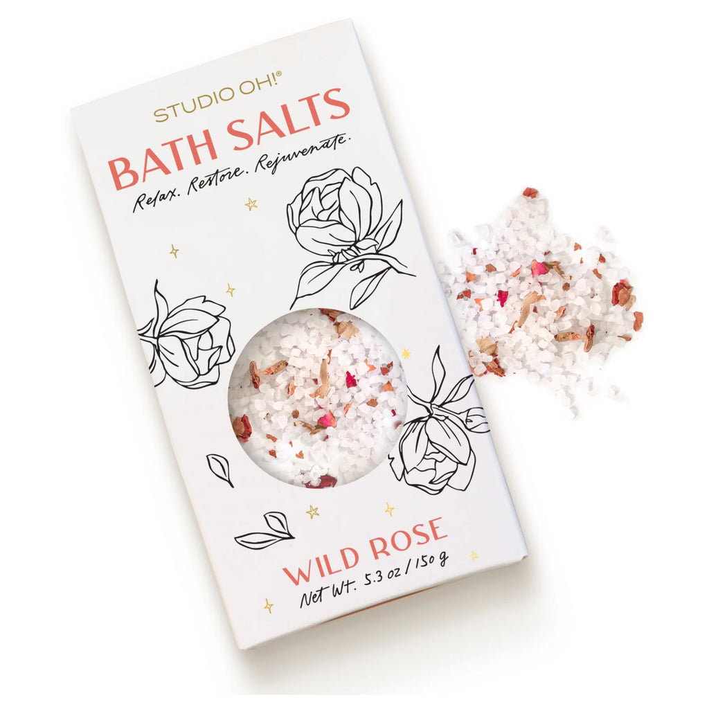 Wild Rose Bath Salts Contents