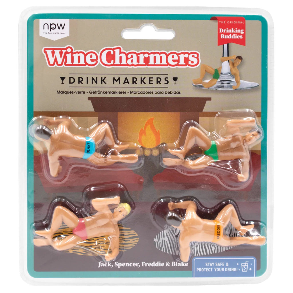 Wine Charmers Drink Markers Packaging
