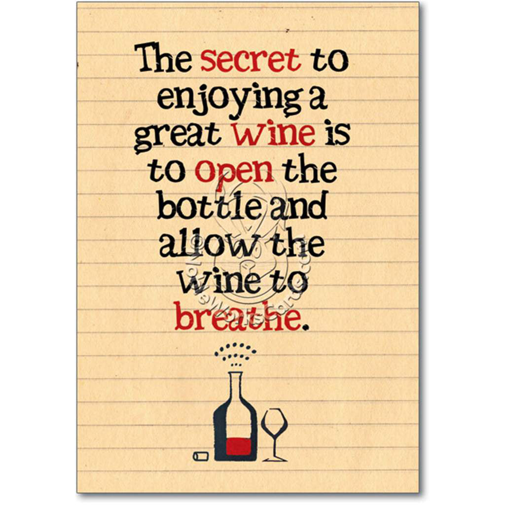 Wine to Breathe Card