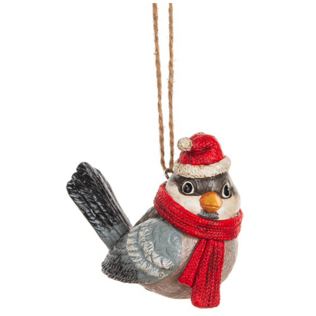 Winter Bird Ornament pigeon.