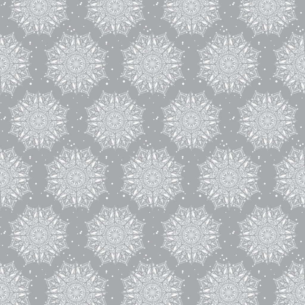 Winter Mandala Printed Tissue.