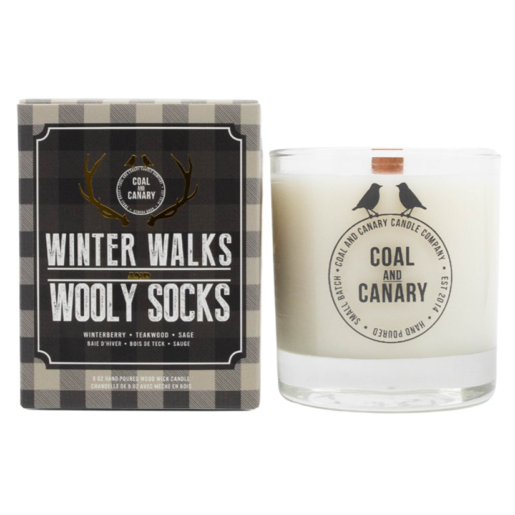 Winter Walks and Wooly Socks Candle